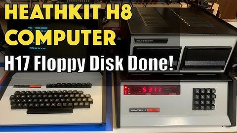 The Heathkit H8 Computer- H17 Floppy Disk Drive