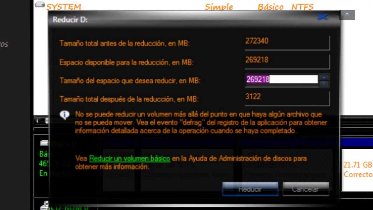 PARTICIONANDO DISCO DURO