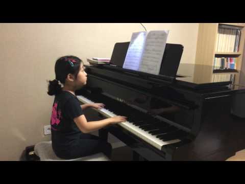 Piano Adventures 2B (피아노 어드벤쳐 4급): Classic Sonatina 1st Mov. (Raphaela Hong- 7 years old)