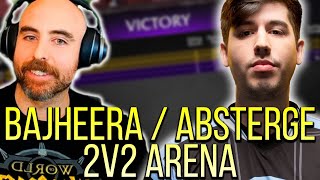 Bajheera & Absterge 2v2 Arena as Arms Warrior / Resto Shaman (~2200 MMR) - WoW Dragonflight 10.2