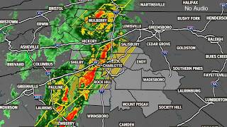 RADAR: Severe weather in Charlotte for Halloween