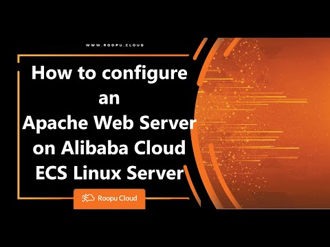 How to configure an Apache Web Server on Alibaba Cloud ECS Linux Server