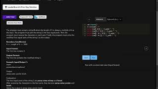 SKILLRACK | DAILY TEST || 19/10/2023 || REVERSE FOUR PARTS || PROGRAM ID 9556 | PYTHON |