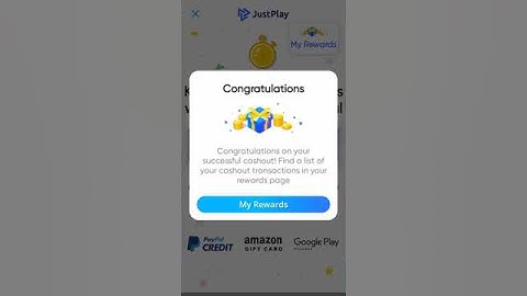 cash out on justplay link in description