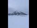 Snowstorm in the Mountains