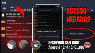 ACESSO DATA ZARCHIVER: Como Instalar Mods Em jogos no Android 13, 14, 15 e 16 SEM ROOT