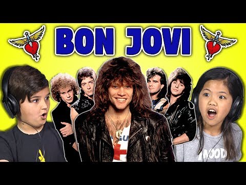 KIDS REACT TO BON JOVI