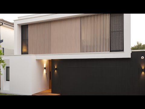 Video: Tempat Tinggal Modern yang Cukup Besar di Australia: Boandyne House