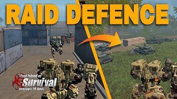 Badge drop and raid defence against 7 tank Last Island of Survival