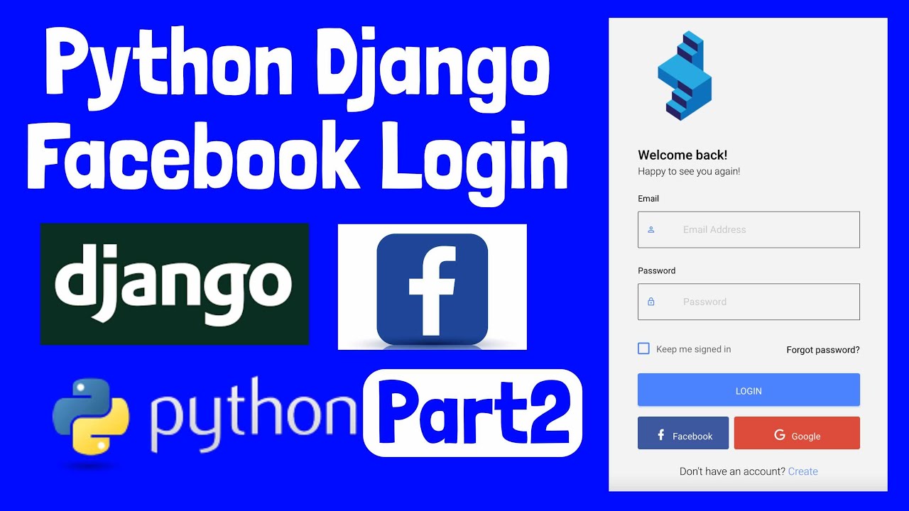 Django Social Authentication: Sign In With Facebook