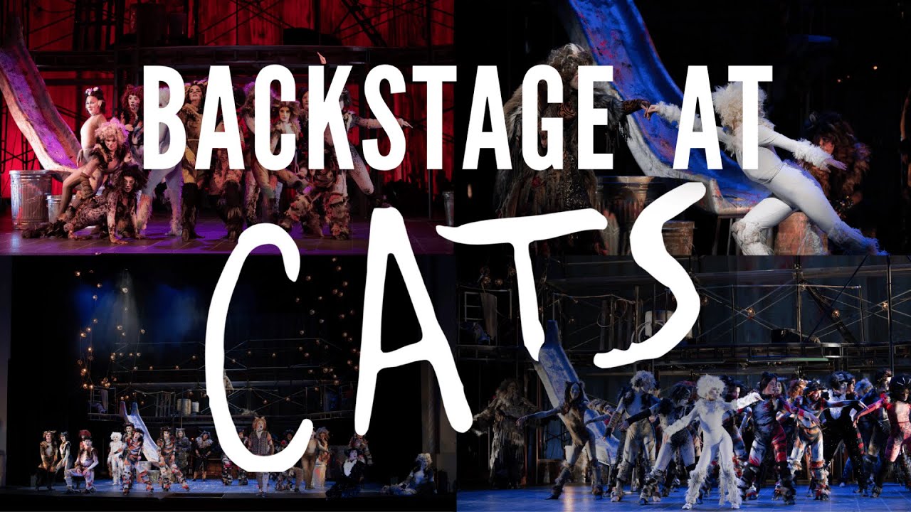 CATS the Musical Backstage Vlog - Day in the life performing in CATS