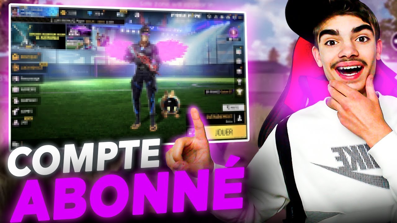 JE JOUE A FREE FIRE SUR LE COMPTE DUN ABONNE 