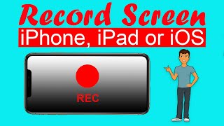 How to screen record on iPhone, iPad or any iOS devices | Just Genius - jgytcv