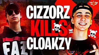 CIZZORZ KILLS CLOAKZY?! NEARLY A FIGHT! (Fortnite: Battle Royale)