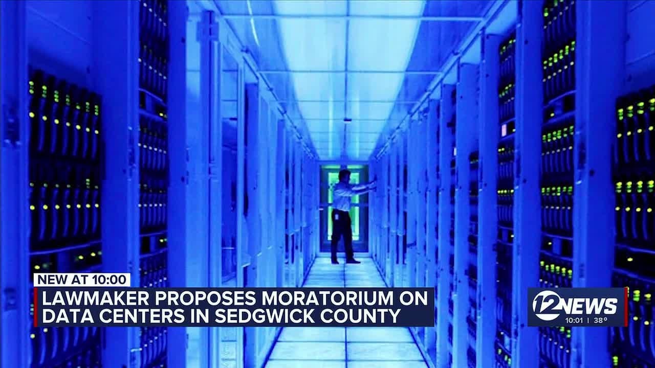 Kansas lawmaker proposes moratorium on data centers in Sedgwick County