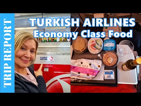 Turkish Airlines Economy Class Food Review - Inflight Meals & Drinks on Long-haul Flight