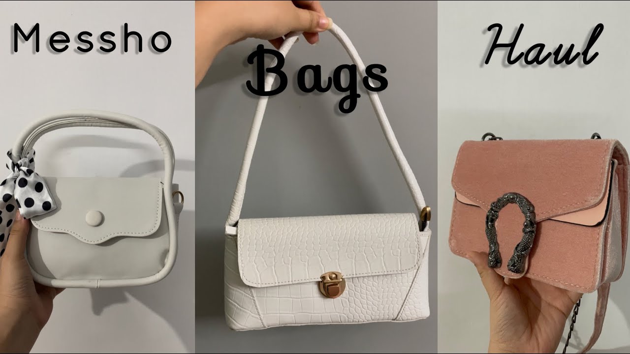 *MEESHO BAGS HAUL* starting Rs.105 Cheapest Bags on Meesho Meesho
