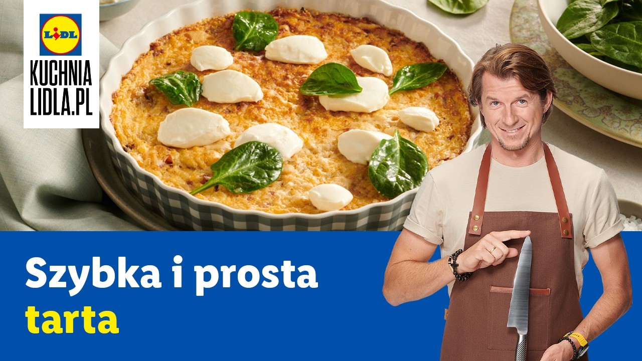 Tarta ziemniaczana z twarogiem | Karol Okrasa & Kuchnia Lidla