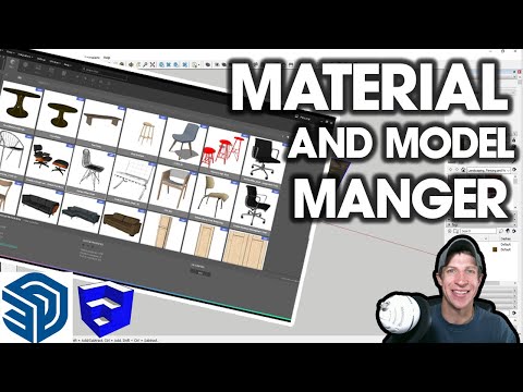 Manage SketchUp MODELS AND MATERIALS with Connecter!