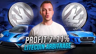 *Crypto Arbitrage* | Litecoin Arbitrage Crypto | New Alex Arbitrage Guide | Profit 11%
