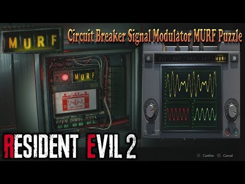 Resident Evil 2 Remake Lab Circuit Breaker Signal Modulator MURF Puzzle Guide