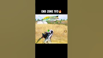 End Zone 1V3☠️🔥| #pubgmobile #bgmi #gaming #1v3 #clutch #trending #viralshorts