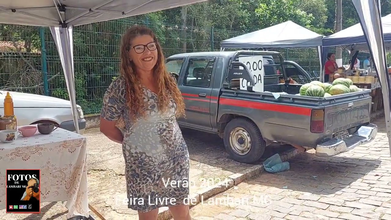 Feira Livre de lambari mg  verão 2024