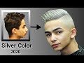 تعلم الطريقة الصحيحة لعمل اللون السلفر+ تدريج الشعر/ شرح كامل /الفيديو الذي يبحث عنه جميع الحلاقين