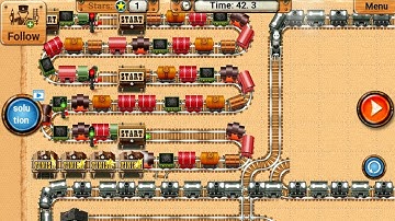 Train Track Maze 2 Long Train | Train Game | Android Gameplay #0003084