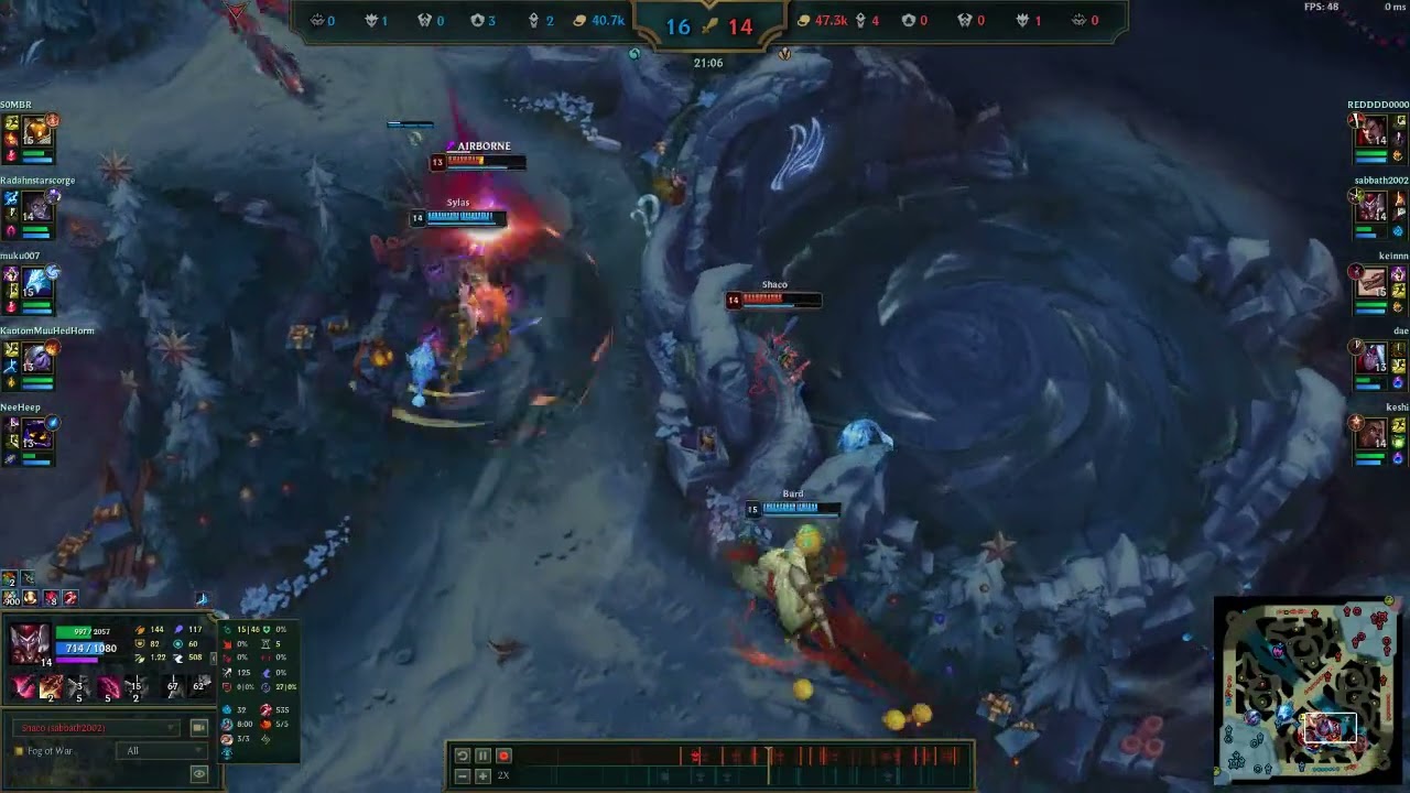 Shaco jg Vs Sylas jg