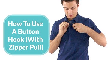 How To Use A Button Hook (With Zipper Pull)