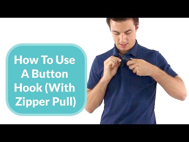 How To Use A Button Hook (With Zipper Pull) 