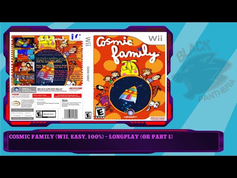 Cosmic Family (Wii, Easy, 100%) - Longplay (Or Part 1)