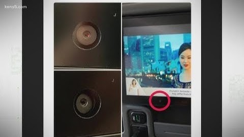 Are there cameras on in-flight entertainment systems? VERIFY