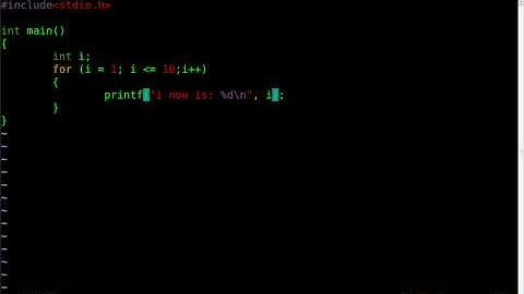 C Programing - Part 9 - For Loops again