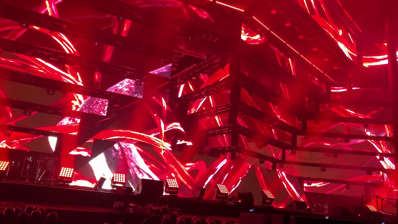 Afrojack live ultra 2019 main stage  up close