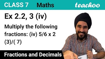 Ex 2.2, 3 - Multiply the fractions (iv) 5/6 x 2 3/7 - Class 7 Fraction - Teachoo