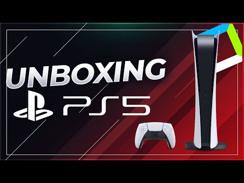Unboxing do PlayStation 5 (PS5)