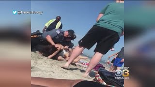 Cape May County Prosecutor’s Office Reviewing Woman’s Violent Arrest On Wildwood Beach