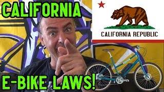 Join me today telling you about the california state e-bike laws! get
an here: http://greenmotionebikes.com/ check out facebook:
https://www.facebook....