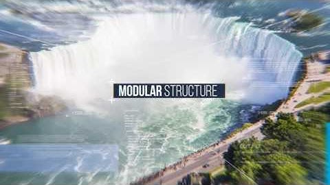 Stylish Parallax Slideshow After Effects Template