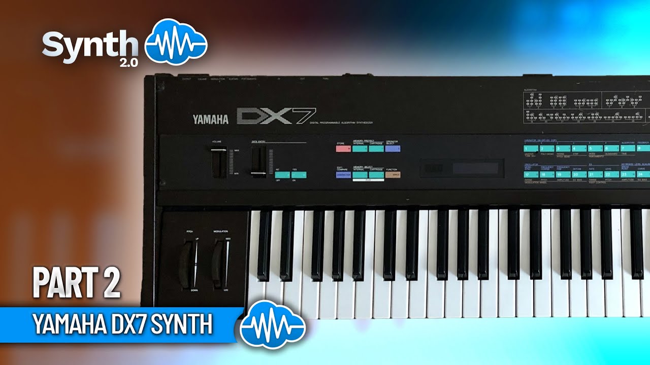 YAMAHA DX7 SYNTH | Jam pt 2 - YouTube