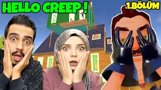 HELLO CREEP 1.BÖLÜM! ANAHTARLI WİLSON! | Hello Neighbor Mod