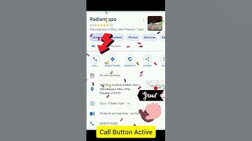 Google My Business Call Button Service
