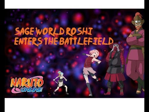 Naruto Online: Sage world battlefield Roshi Han \u0026 Sakura Sailor part 2