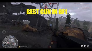 Using Selbstlader M1916. Best Gun in BATTLEFIELD 1. MVP Conquest gameplay (No commentary).