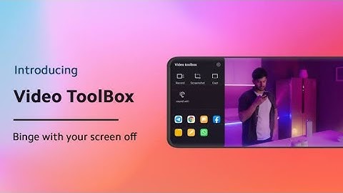 MIUI 12  video toolbox.