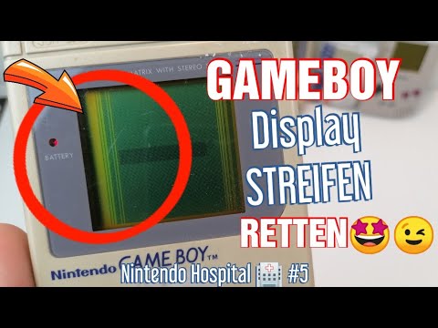 Streifen auf dem Gameboy Display!? SCHNELL REPARIERT?✌️? Nintendo Hospital ?#5 #Flohmarkt #Nintendo