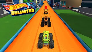 HOT WHEELS UNLIMITED 2 - GUNKSTER, TIGER SHARK, Dune It Up In Mega Wrex