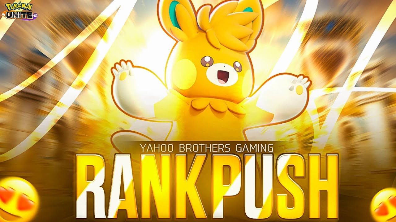 0.1 Pokémon Unite Rank Push + Viewers Custom Battle | Live with Yahoo Brother's Gaming
